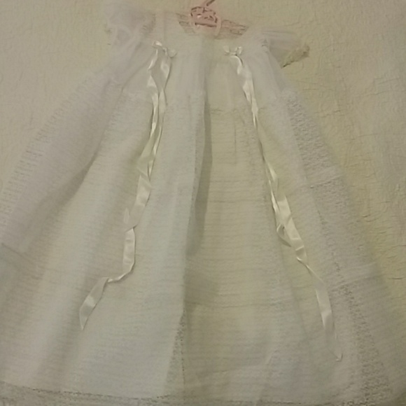 Beautiful Vintage baby christening set - Picture 4 of 8